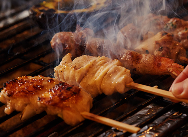 焼きシーン